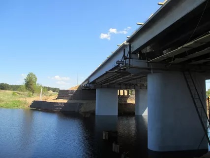 Мост через реку Шоша